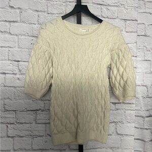Anthropologie Short Sleeve Sweater